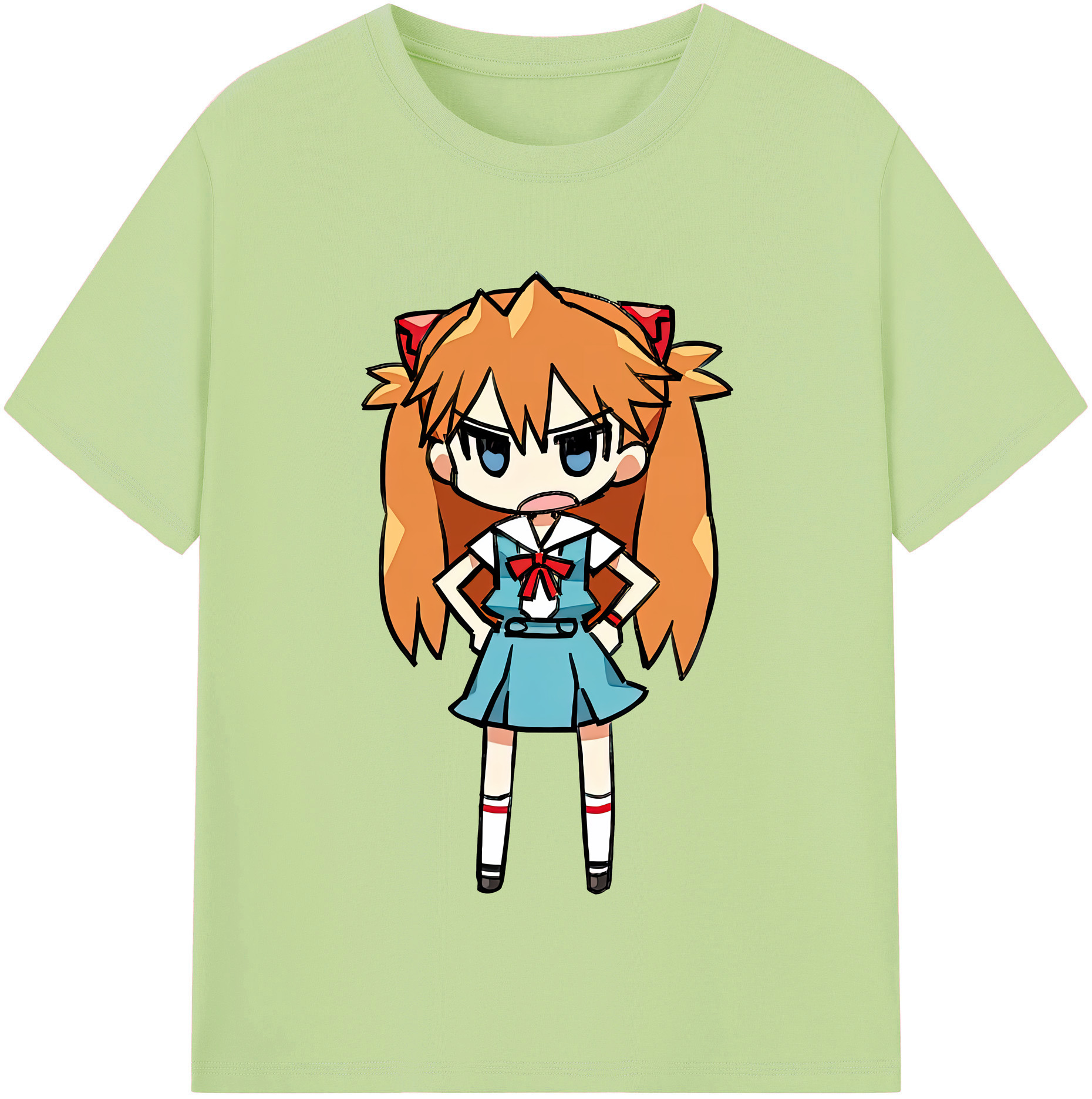 （画像用） EVA 新世紀エヴァンゲリオン 綿100％半袖Tシャツ（フロントプリント）